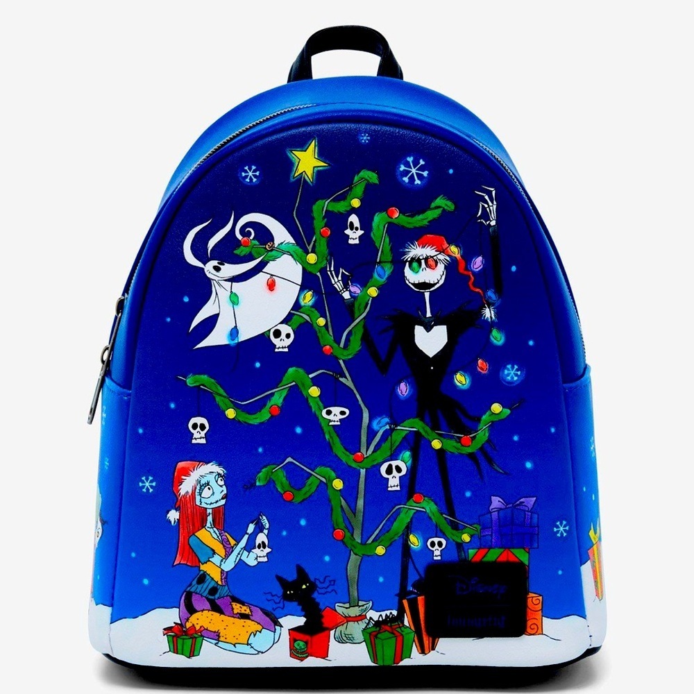Loungefly The Nightmare Before Christmas Holiday Decorating Mini Backpac…​